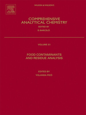 cover image of Food Contaminants and Residue Analysis